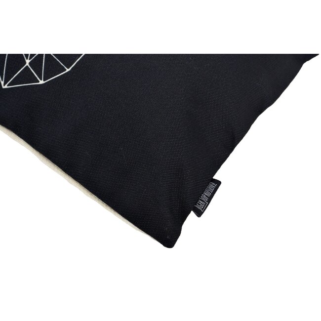 Graphic Deer | 45 x 45 cm | Kussenhoes | Katoen/Linnen