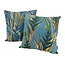 Blue Strelitzia Palm | 45 x 45 cm | Kussenhoes | Katoen