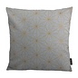 Nadal Grey/Gold Kissenbezug | 45x45 cm | Baumwolle