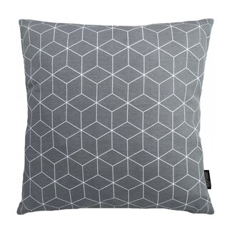 Gek op kussens! Geometric Grey | 45 x 45 cm | Kussenhoes | Katoen/Polyester