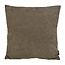 Gek op kussens! Coco Coffee Ribfluweel | 45 x 45 cm | Kussenhoes | Ribfluweel