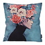 Gek op kussens! Flower Hair | 45 x 45 cm | Kussenhoes | Katoen/Polyester