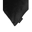 Velvet Schwarz Kissenbezug | 30x50 cm | Polyester