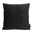 Velvet Zwart Kussenhoes | 45x45 cm | Polyester