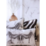 Velvet Zebra Kussenhoes | 45x45 cm | Velvet/Polyester