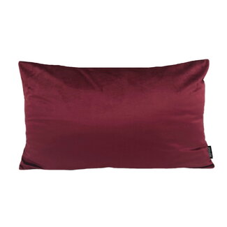 Velvet Wijnrood Long | 30 x 50 cm | Kussenhoes | Polyester