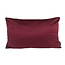 Gek op kussens! Velvet Wijnrood Long | 30 x 50 cm | Kussenhoes | Polyester