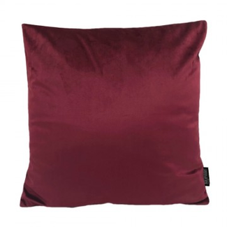 Gek op kussens! Velvet Wijnrood | 45 x 45 cm | Kussenhoes | Velvet/Polyester