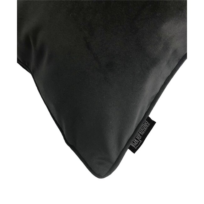 Velvet Two Horses | 30 x 50 cm | Kussenhoes | Velvet/Polyester