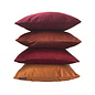 Velvet Terracotta Kussenhoes | 45x45 cm | Polyester
