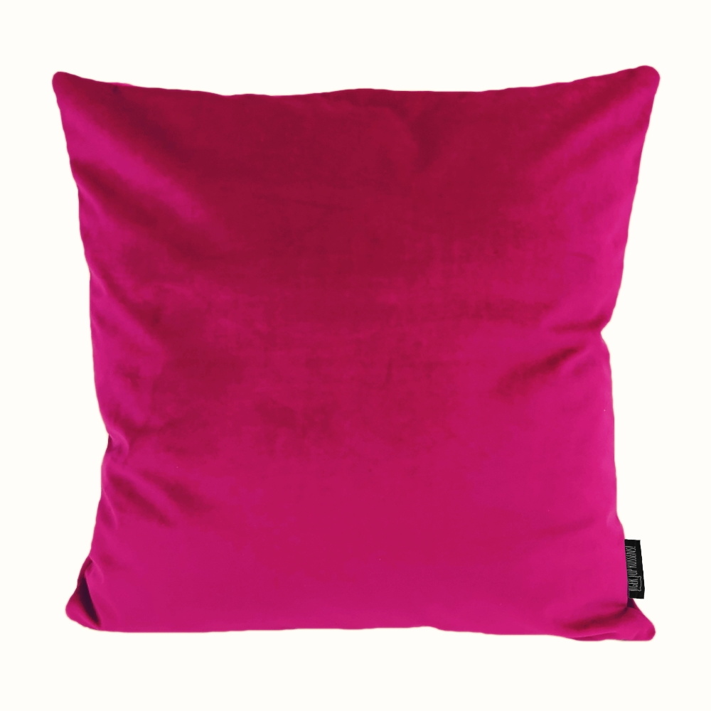 sokken De vreemdeling Floreren Velvet Roze | 45 x 45 cm | Kussenhoes | Velvet/Polyester | Gek op kussens!