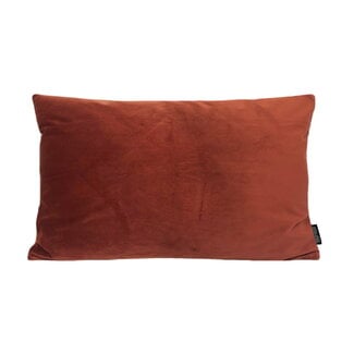 Gek op kussens! Velvet Roest Long | 30 x 50 cm | Kussenhoes | Polyester