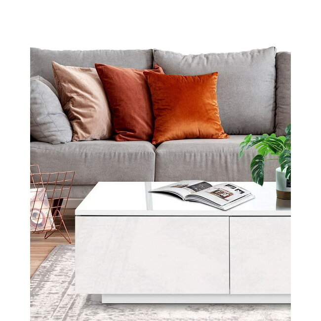 Velvet Rost Kissenbezug | 45x45 cm | Polyester