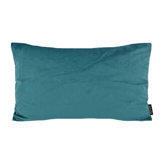 Gek op kussens! Velvet Petrol Long | 30 x 50 cm | Kussenhoes | Polyester