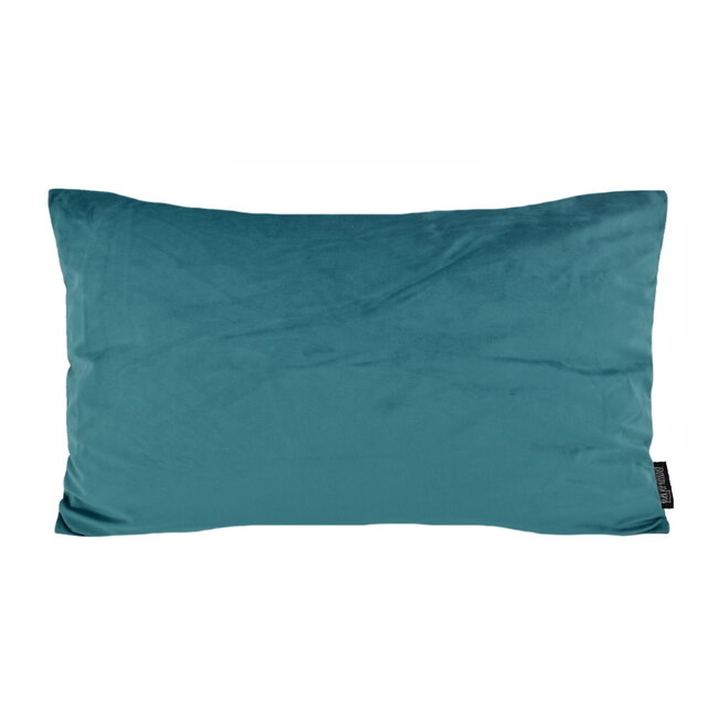 Velvet Petrol Long | 30 x 50 cm | Kussenhoes | Polyester