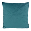 Velvet Petrol Kussenhoes | 45x45 cm | Polyester