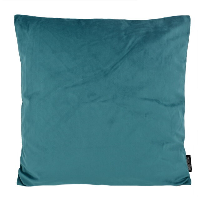 Velvet Petrol | 45 x 45 cm | Kussenhoes | Polyester