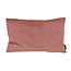 Velvet Oudroze Kussenhoes | 30x50 cm | Polyester