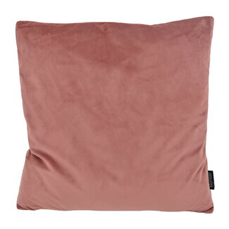 Gek op kussens! Velvet Altrosa Kissenbezug | 45x45 cm | Polyester