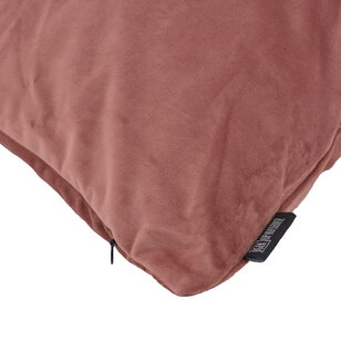 Velvet Oudroze Kussenhoes | 45x45 cm | Polyester