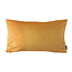 Gek op kussens! Velvet Oranje / Goud Long | 30 x 50 cm | Kussenhoes | Polyester