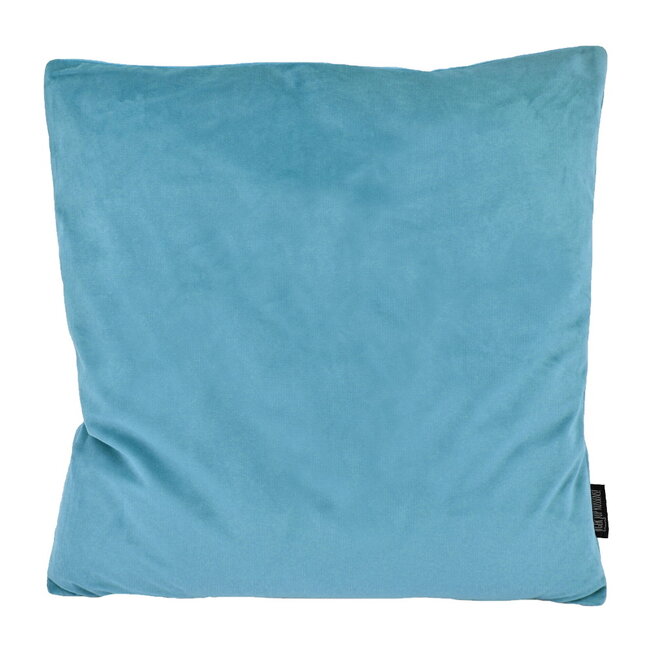Velvet Lichtblauw | 45 x 45 cm | Kussenhoes | Polyester