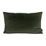 Gek op kussens! Velvet Legergroen Long | 30 x 50 cm | Kussenhoes | Polyester