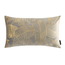 Velvet Leaves Long Grijs | 30 x 50 cm | Kussenhoes | Polyester