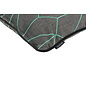 Velvet Graphic Green Kussenhoes | 30x50 cm | Velvet/Polyester