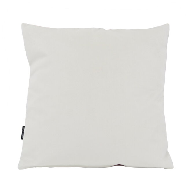 Velvet Graphic Flowers Kissenbezug | 45x45 cm | Samt/Polyester