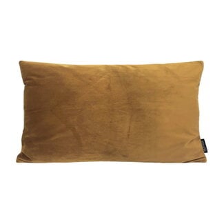 Gek op kussens! Velvet Goud / Bruin Long | 30 x 50 cm | Kussenhoes | Polyester