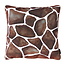 Gek op kussens! Velvet Giraffe Print | 45 x 45 cm | Kussenhoes | Velvet/Polyester