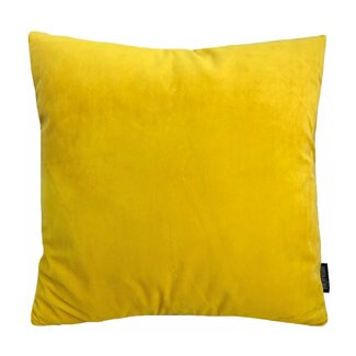 Gek op kussens! Velvet Geel | 45 x 45 cm | Kussenhoes | Velvet/Polyester