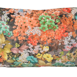 Velvet Flowers 3 Kussenhoes | 30x50 cm | Velvet/Polyester