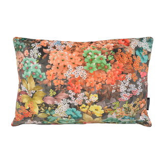 Gek op kussens! Velvet Flowers 3 Long | 30 x 50 cm | Kussenhoes | Velvet/Polyester