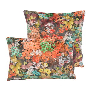 Velvet Flowers 3 Kussenhoes | 30x50 cm | Velvet/Polyester