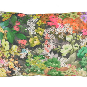 Velvet Flowers 1 Kussenhoes | 30x50 cm | Velvet/Polyester