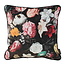 Velvet Flowers Kissenbezug | 45x45 cm | Samt/Polyester
