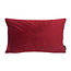 Velvet Donkerrood Long | 30 x 50 cm | Kussenhoes | Polyester