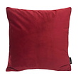 Velvet Donkerrood Kussenhoes | 45x45 cm | Polyester