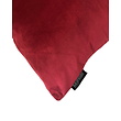 Velvet Donkerrood Kussenhoes | 45x45 cm | Polyester