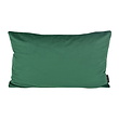 Velvet Donkergroen Kussenhoes | 30x50 cm | Polyester