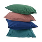 Velvet Donkergroen Kussenhoes | 45x45 cm | Polyester