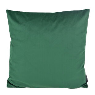 Velvet Donkergroen Kussenhoes | 45x45 cm | Polyester