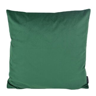 Gek op kussens! Velvet Dunkelgrün Kissenbezug | 45x45 cm | Polyester