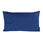 Velvet Dunkelblau Kissenbezug | 30x50 cm | Polyester