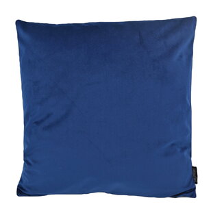 Velvet Donkerblauw Kussenhoes | 45x45 cm | Polyester