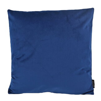 Gek op kussens! Velvet Donkerblauw | 45 x 45 cm | Kussenhoes | Polyester