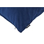Velvet Donkerblauw Kussenhoes | 45x45 cm | Polyester