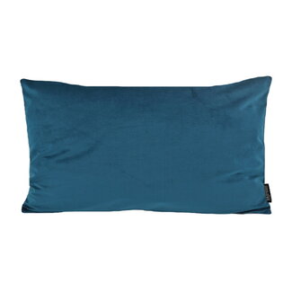 Gek op kussens! Velvet Blauw Long | 30 x 50 cm | Kussenhoes | Polyester